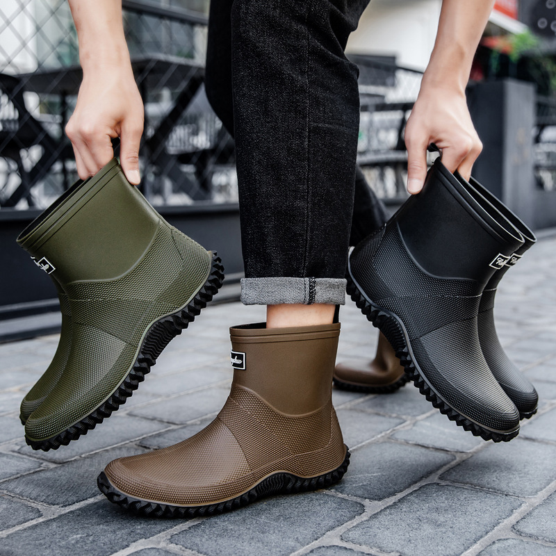 Yeni Erkek Orta Boy Kalın Taba - Fishing Boots incelemesi ve fiyatı