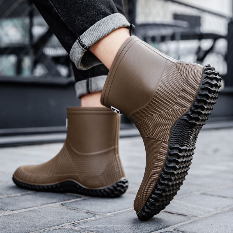 Yeni Erkek Orta Boy Kalın Taba - Fishing Boots incelemesi ve fiyatı