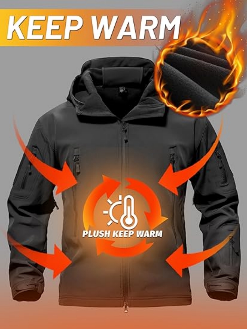 Taktiksel Polar SoftShell Ceke - Fishing Jacket Waterproof incelemesi ve fiyatı