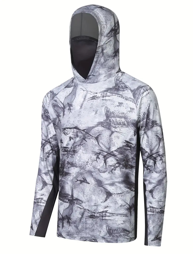 Erkekler UV Yüz Maskesi Balıkç - Fishing Hoodie incelemesi ve fiyatı